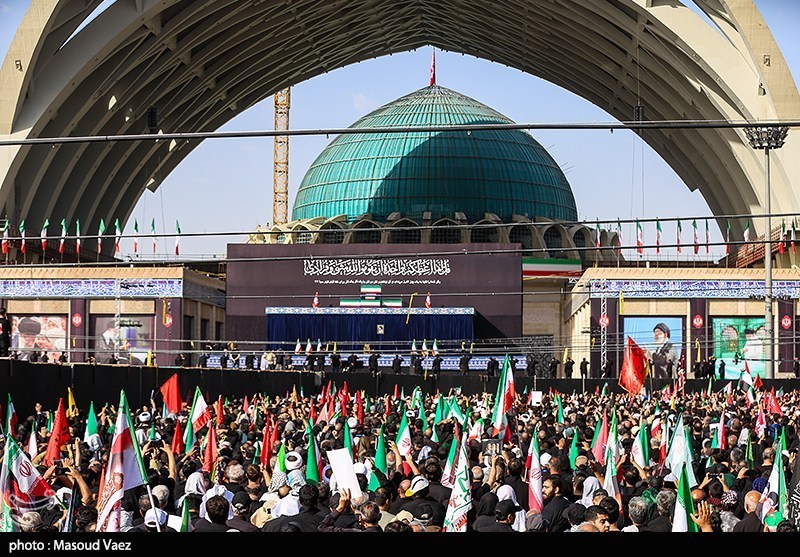 سی‌ان‌ان: فریاد انتقام درمراسم وداع با آیت‌الله خامنه‌ای طنین‌انداز شد