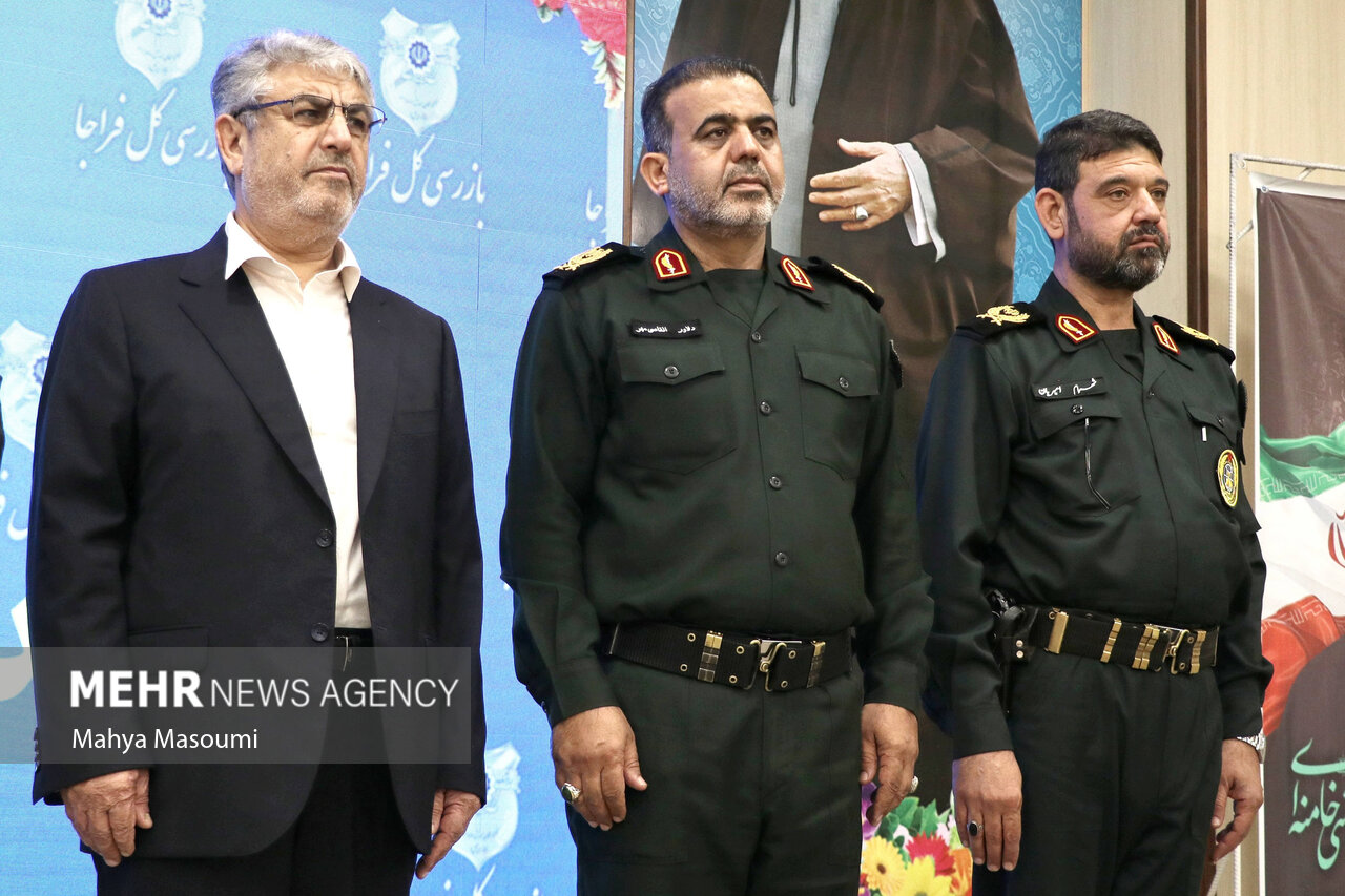 تودیع و معارفه فرمانده جدید انتظامی شرق استان تهران