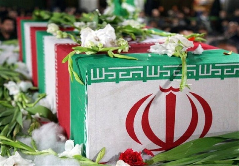 تشییع پیکر مطهر 8 شهید اقتدار در مشهد