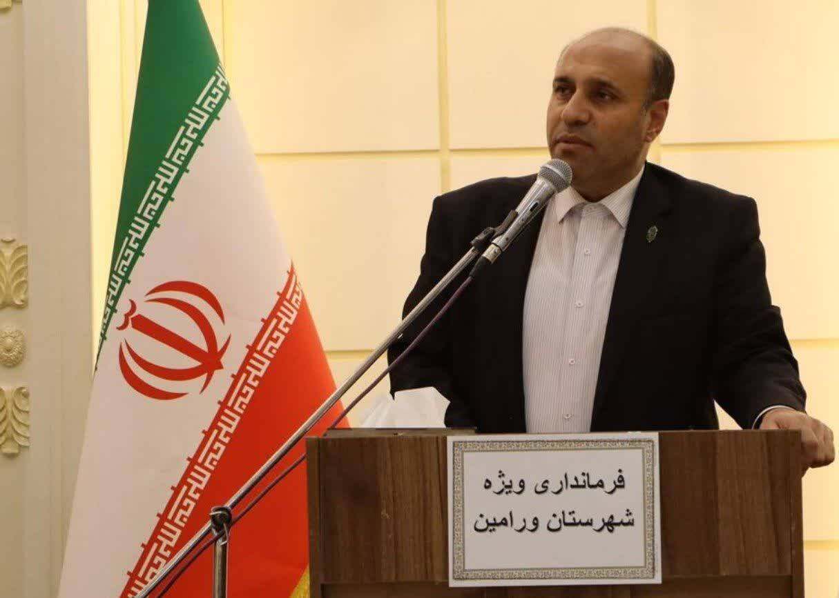 فرماندار ورامین در پیامی درگذشت آیت الله محمودی را تسلیت گفت