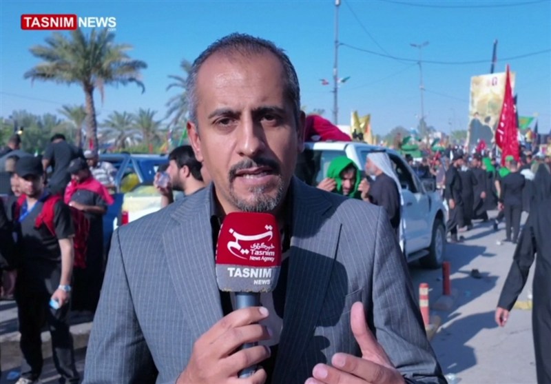 ببینید|سنگ تمام اهالی نجف در مراسم تشییع رهبر شهید انقلاب اسلامی