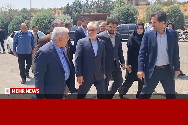 بازدید وزیر علوم از روند بازسازی خوابگاه‌های دخترانه دانشگاه بهشتی