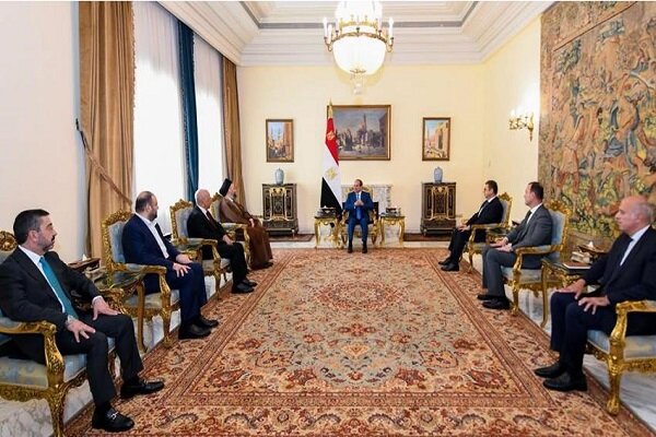 سید عمار حکیم در قاهره با السیسی دیدار کرد