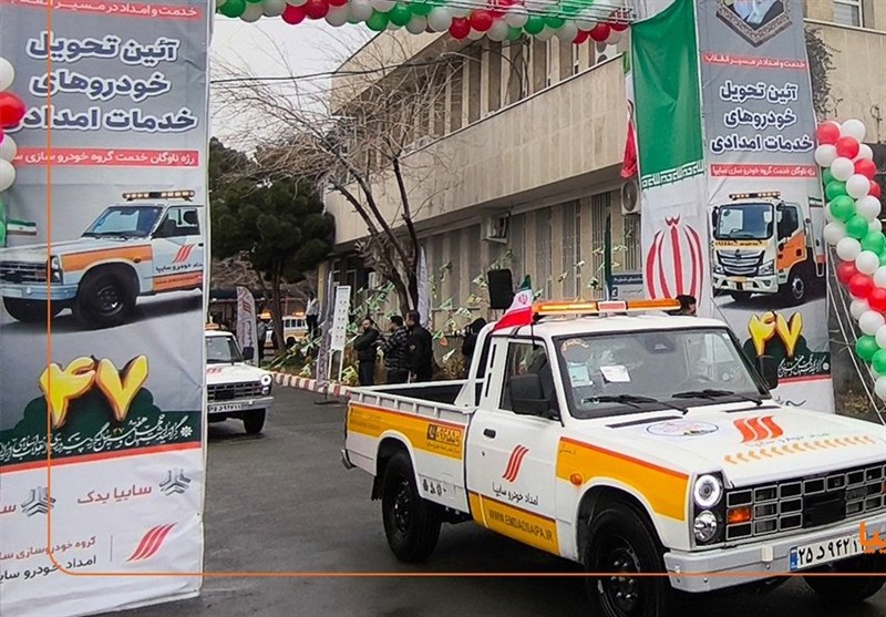 افزایش ظرفیت خدمات امدادی سایپا با تحویل خودروهای جدید