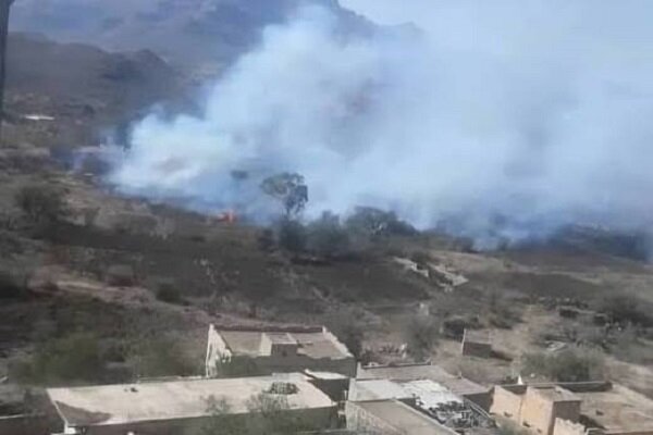 حمله مزدوران عربستان به مناطق مختلف یمن