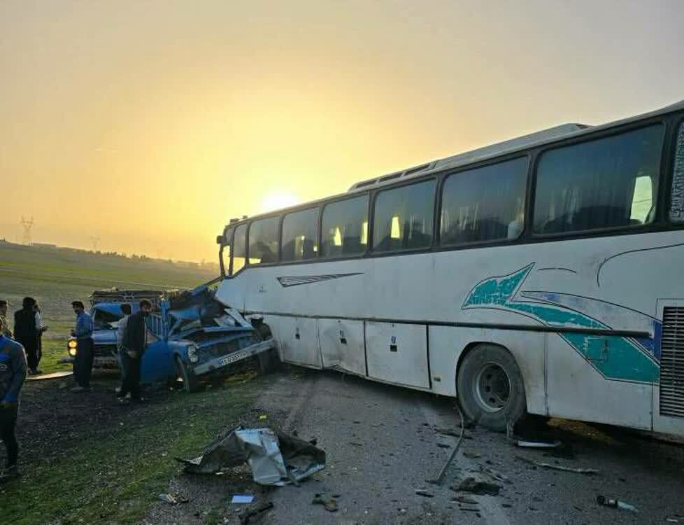 5 کشته و 3 مجروح در سانحه رانندگی در محور دزفول - شوشتر