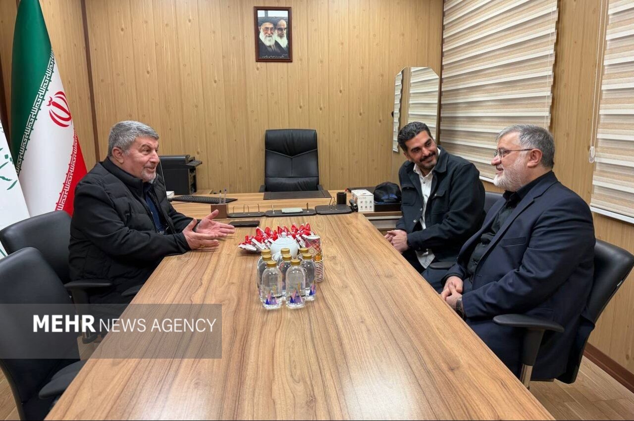 دیدار رئیس شورای اطلاع‌رسانی دولت با استاندار تهران