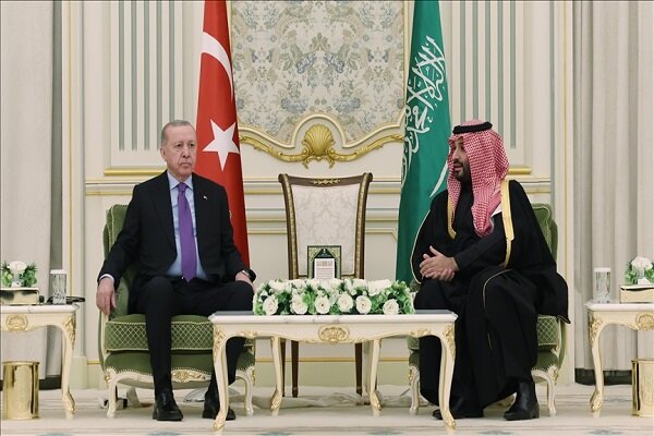 محورهای مشورت اردوغان و ولیعهد عربستان