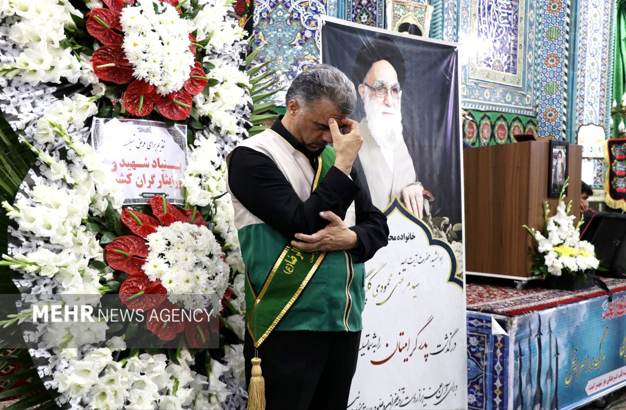 مراسم سومین روز درگذشت آیت الله محمودی در ورامین