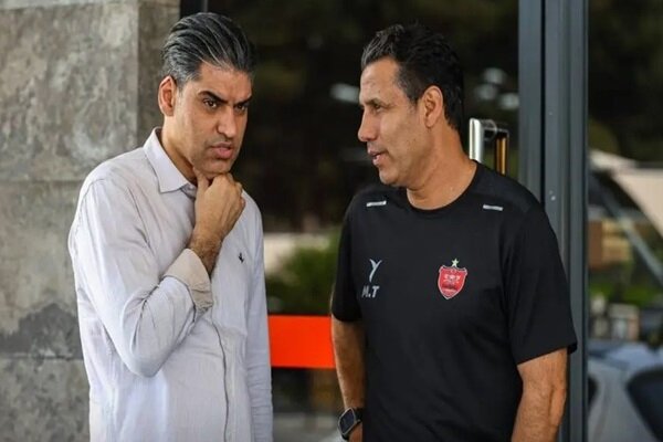 جلسه مدیرعامل و سرمربی پرسپولیس برگزار شد