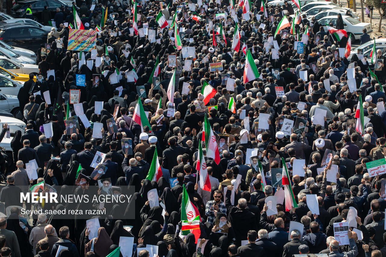 راهپیمایی اقتدار در اقصی نقاط استان تهران