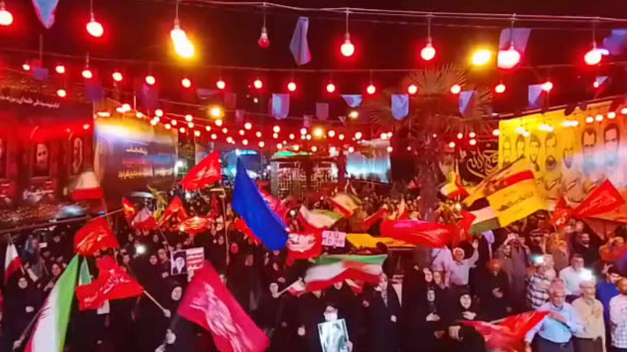 اجتماع پرشور مردمی در مناطق مختلف مازندران