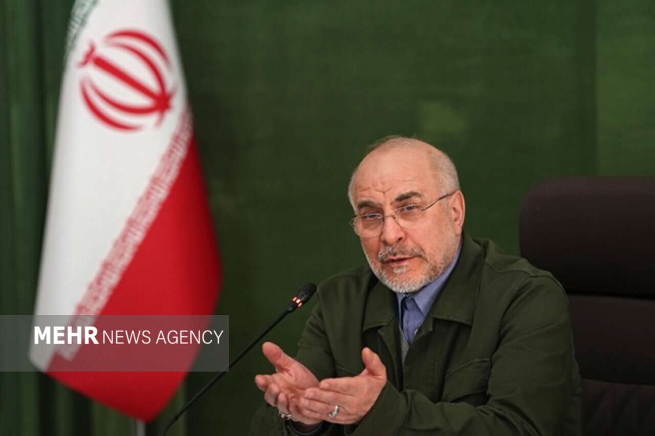 قالیباف: هیچ مذاکره ای با آمریکا انجام نشده است