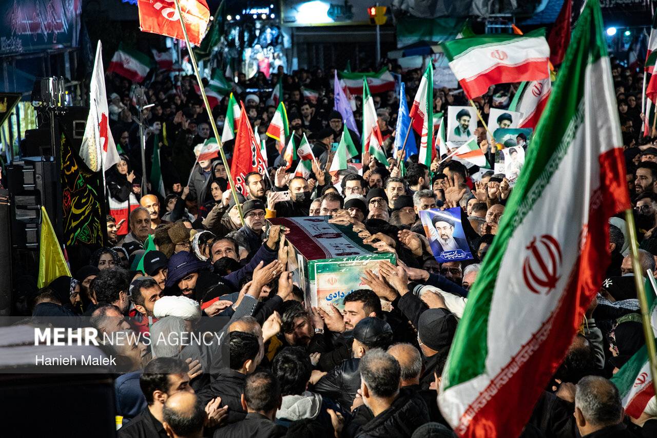 اجتماع مردمی خون‌خواهی رهبر شهید در بابلسر