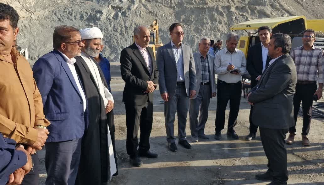 پیشرفت پروژه سد باهوش به ۴۶ درصد رسید