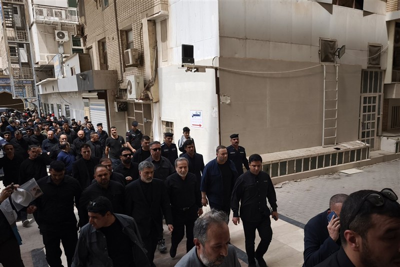 حضور عراقچی در شهر نجف اشرف برای شرکت در مراسم اربعین حسینی
