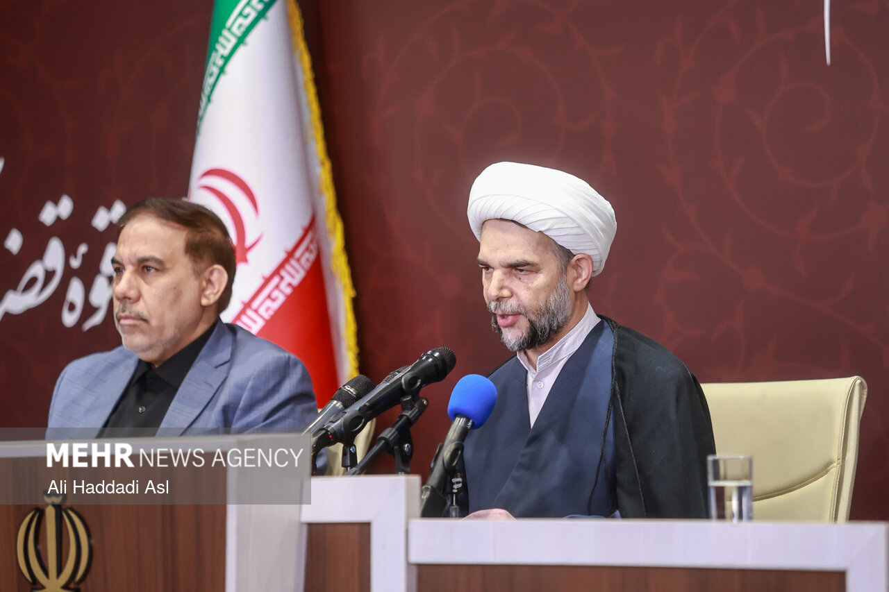 نشست خبری معاون اول قوه قضاییه