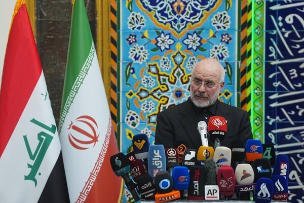 قالیباف: ملت ایران و عراق نگذاشتند سرنوشت‌شان توسط غربی‌ها تعیین شود