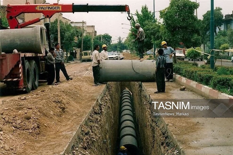 گزارش| 2500 متر شبکه فاضلاب در قلب اراک؛ پایان یک انتظار 33 ساله
