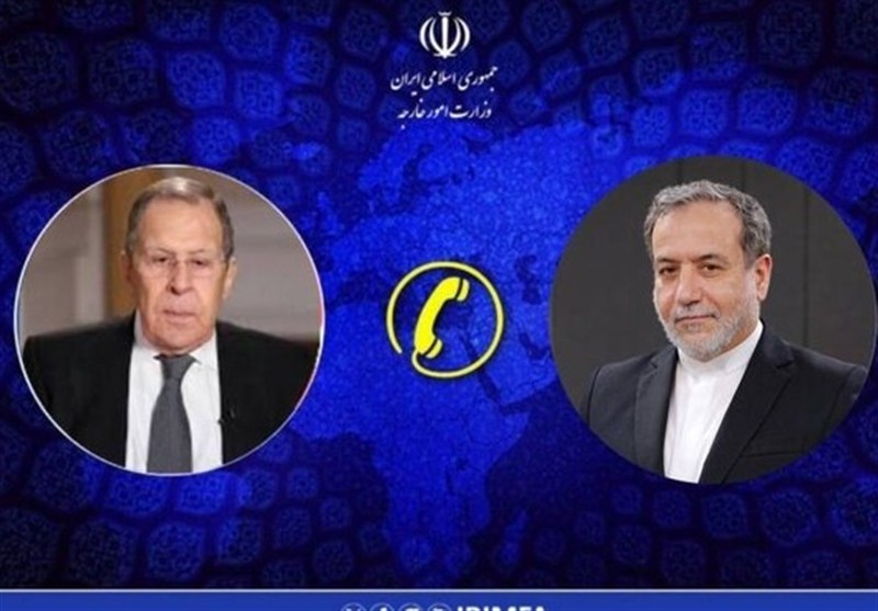 تماس تلفنی وزرای امور خارجه جمهوری اسلامی ایران و روسیه