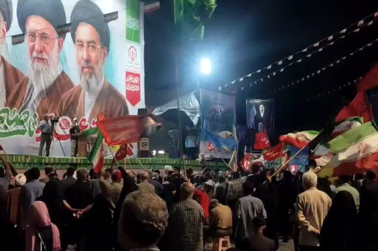 اجتماع خونخواهی رهبر شهید از ساری تا چالوس