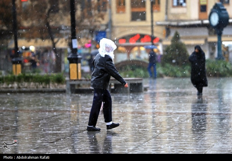 بارش برف و باران در 30 استان