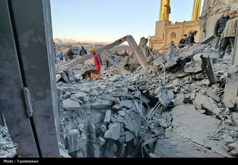 50 هزار جلد کتاب در حمله دشمن آمریکایی-صهیونی خاکستر شد