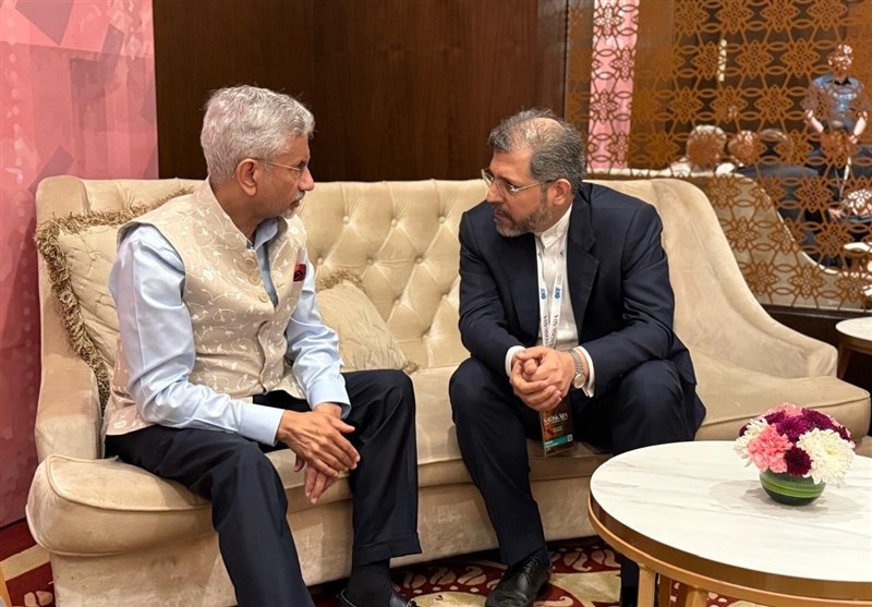 دیدار معاون عراقچی با وزیر خارجه هند