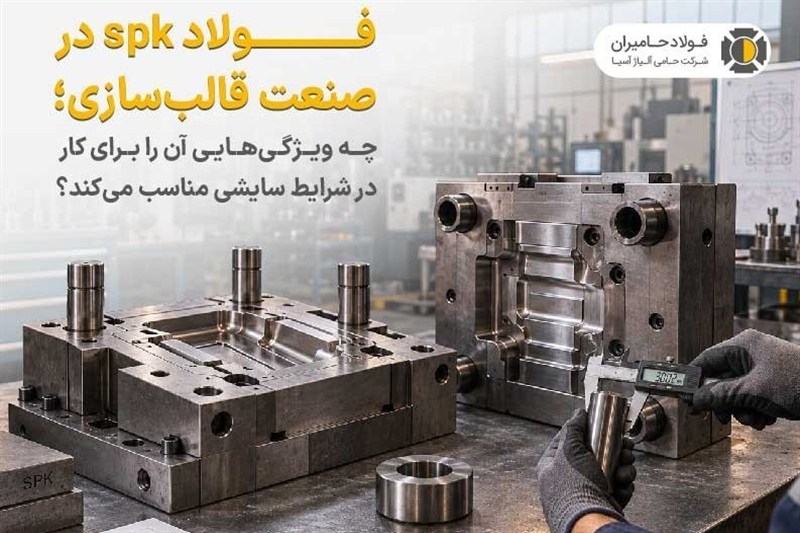 فولاد spk در صنعت قالب سازی