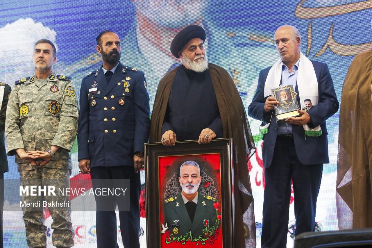 مراسم بزرگداشت سپهبد شهید عبدالرحیم موسوی در قم