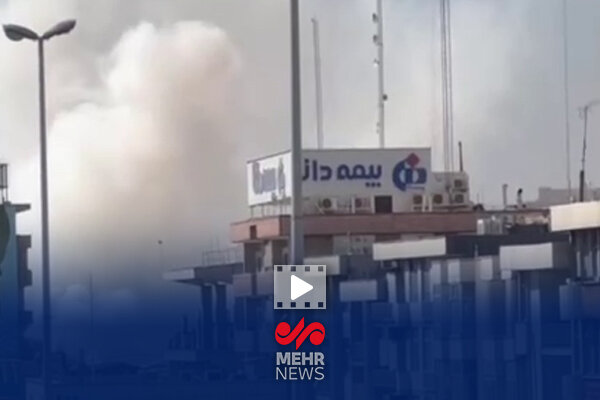 حمله موشکی به نمایندگی شرکت ایران خودرو