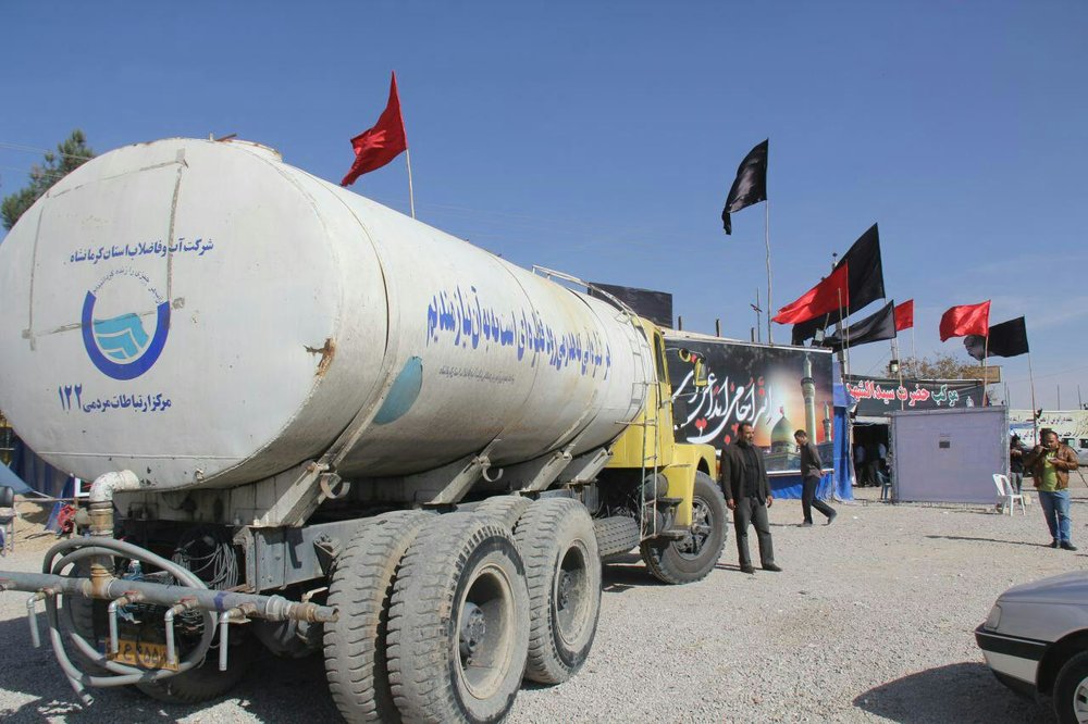 آمادگی کامل تانکرهای آبرسان اهواز برای خدمات رسانی به زائران اربعین