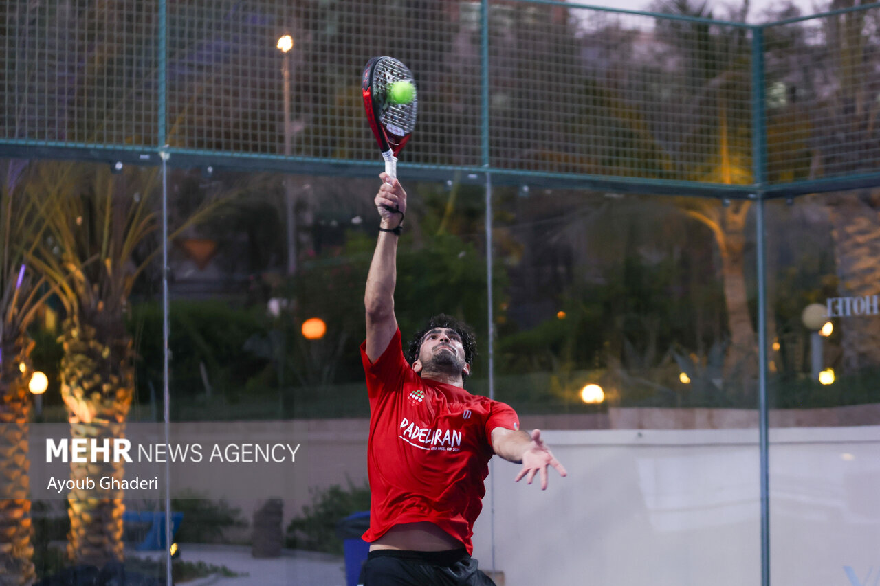 شکست تیم ملی پدل ایران مقابل مراکش