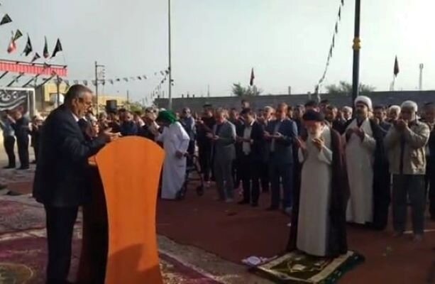 نماز عید سعید فطر در بردخون