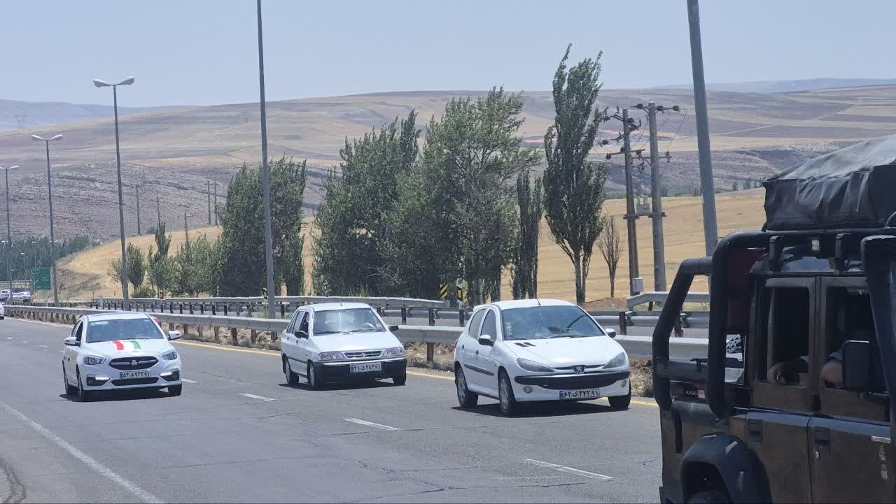 برگزاری رالی خانواده و آفرود از پل معلق  مشگین‌شهر تا پل سه طبقه سرعین