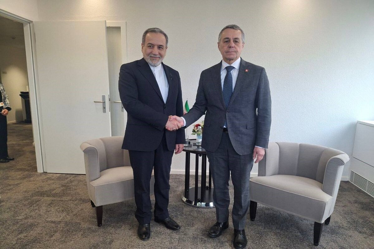 دیدار وزرای امور خارجه جمهوری اسلامی ایران و سوئیس