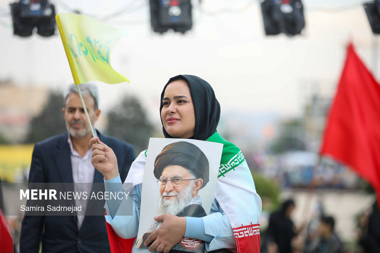 نمایش اقتدار سراسری در ورامین؛ جانفدایان امام رضایی به میدان آمدند