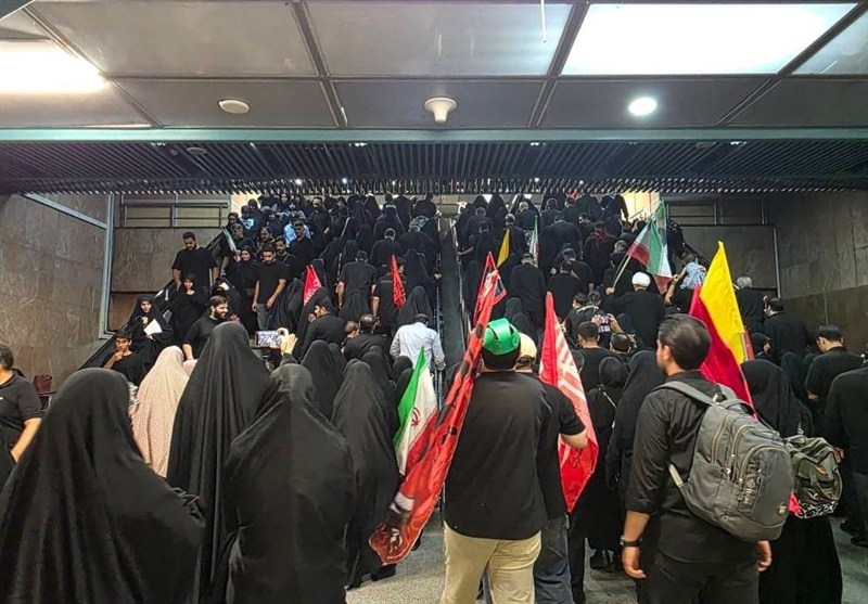 تردد بیش از 14میلیون مسافر با متروی تهران در بزرگترین تجمع تاریخ کشور