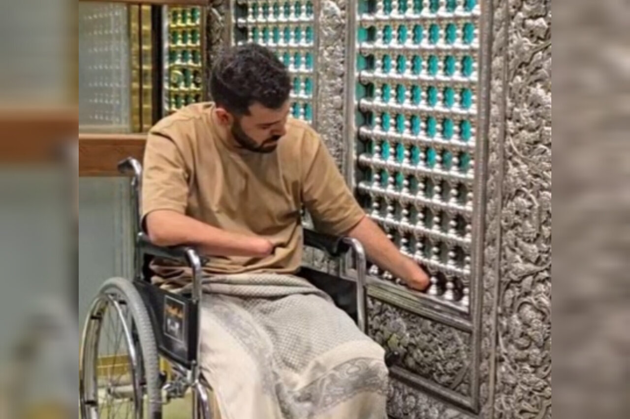 سرباز وطن؛ از پای لانچر تا ضریح مطهر امام رضاع)