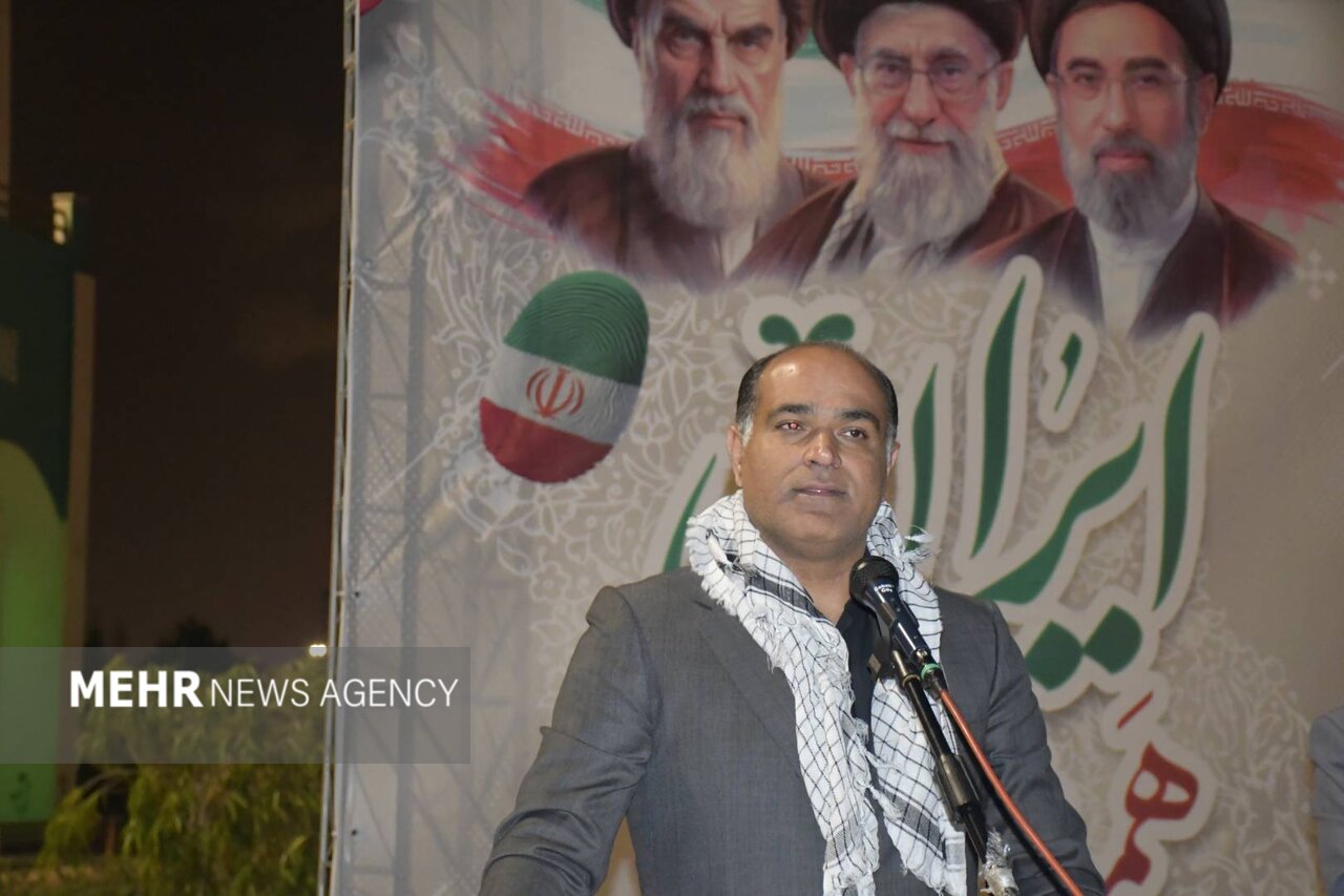 فرماندار عسلویه: دوازدهم فروردین روز تجلی اراده ملت ایران است