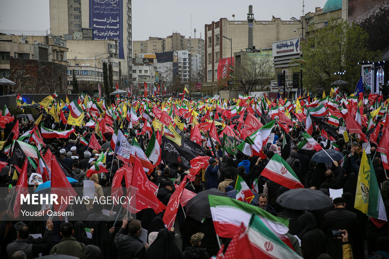 راهپیمایی روز جهانی قدس در تهران ـ ۷