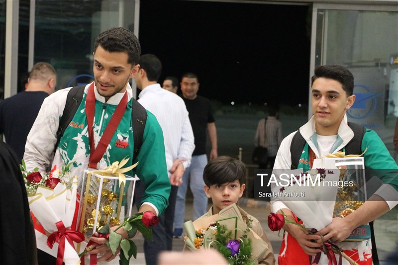 استقبال پرشور جامعه کاراته استان کرمان از نایب‌قهرمانان آسیا