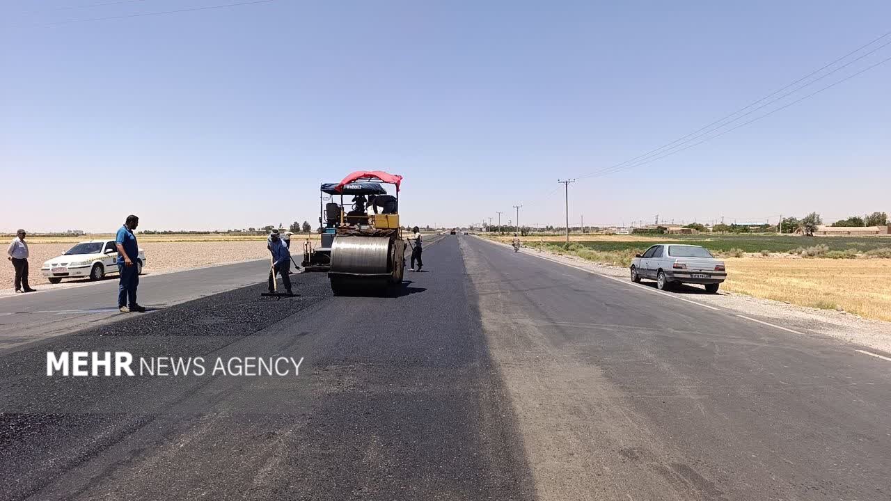 نهضت آسفالت در روستاهای بخش مرکزی شادگان آغاز شد