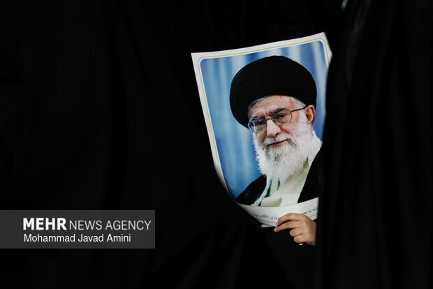 طنین سوگواری آقای شهید ایران در آمل