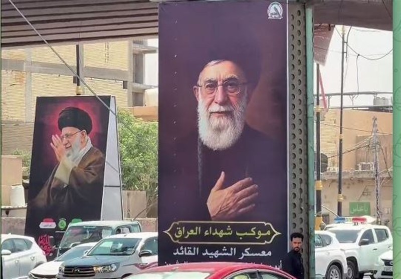 لحظه‌شماری مردم عراق برای تشییع امام مستضعفان جهان