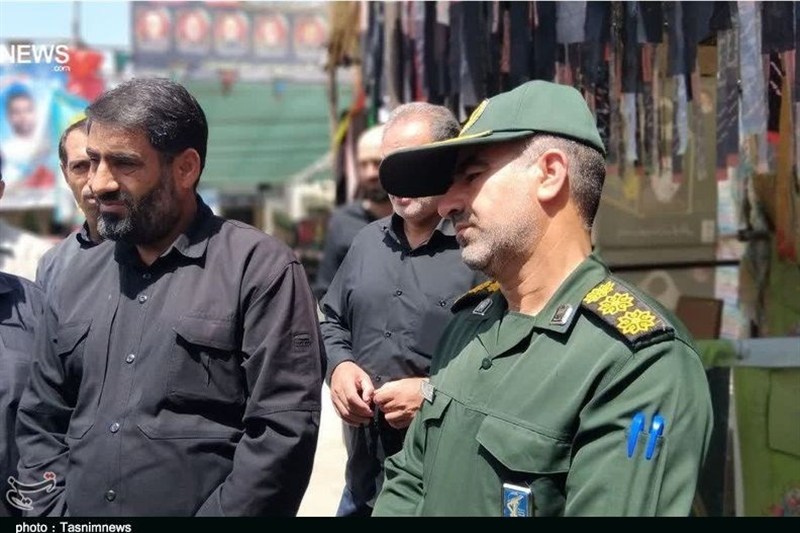 بازدید فرمانده سپاه لرستان از مواکب کوهدشت؛ خدمت به زائران 15 استان