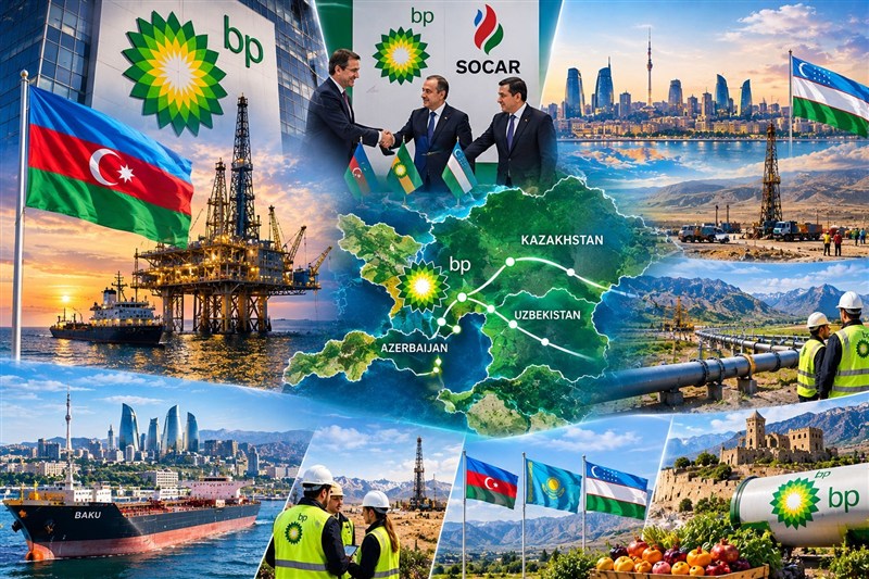 نفوذ نفتی انگلیس در آسیای مرکزی؛ ردپای «بی‌پی» از باکو تا تاشکند
