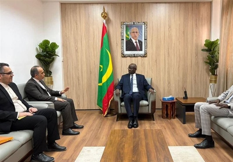 تقدیم پیام عراقچی به وزیر امور خارجه موریتانی