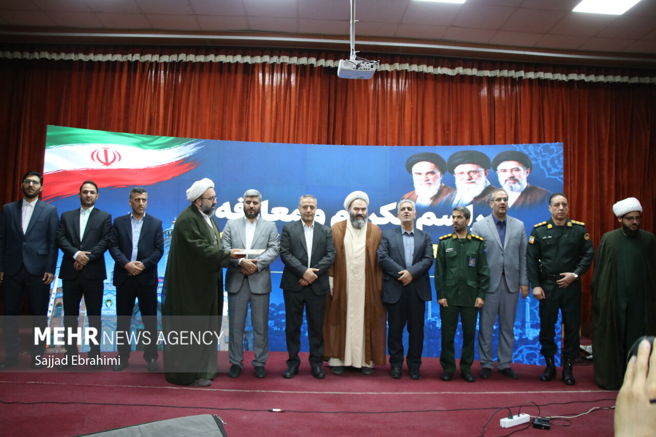 مراسم تکریم و معارفه امام جمعه قرچک