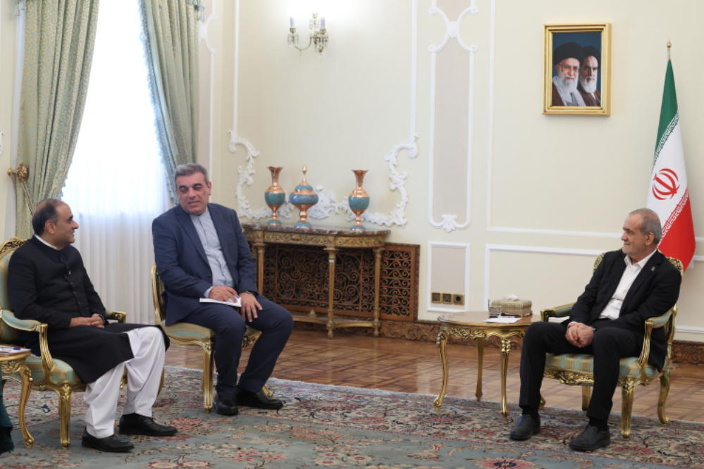 پزشکیان: پاکستان را کشوری دوست، برادر و شریک قابل اعتماد می‌دانیم